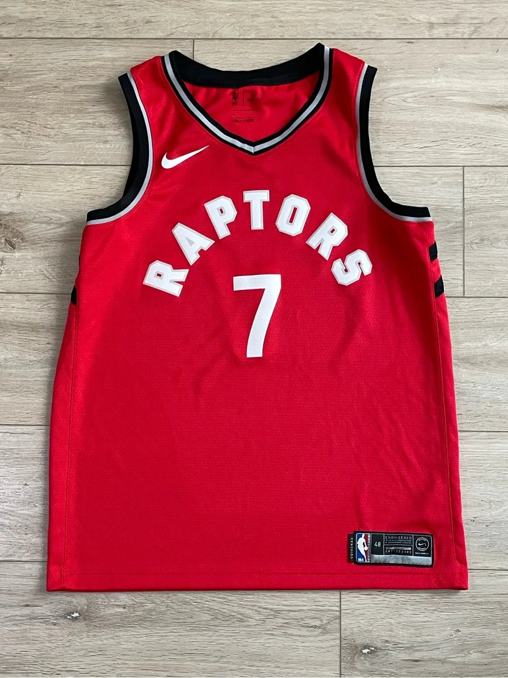 New Nike Authentic Toronto Raptors Kyle Lowry Swingman Jersey